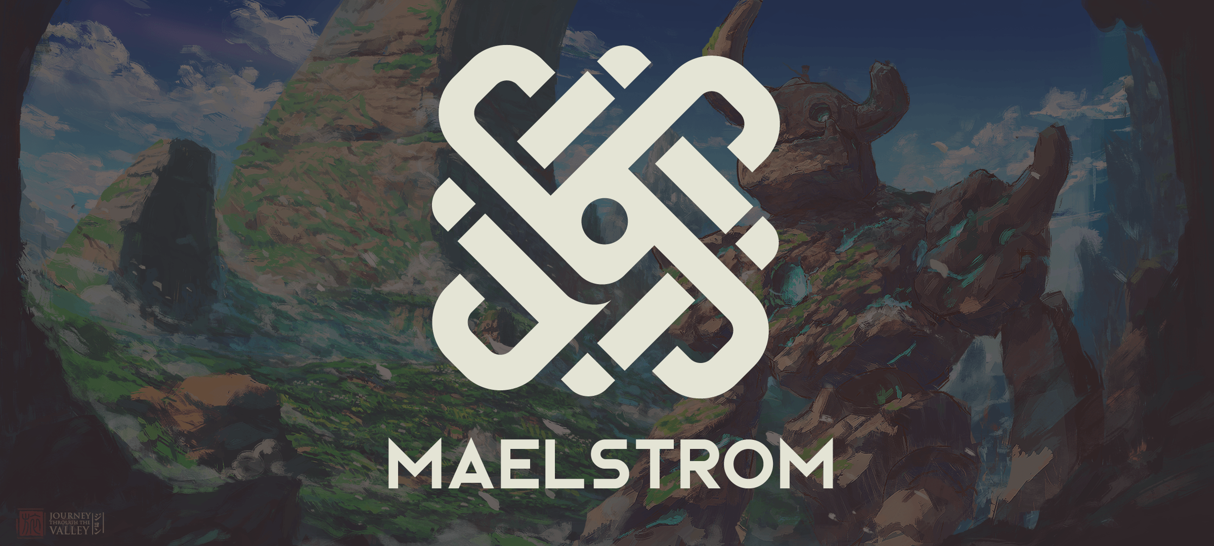 Maelstrom Creatives brand identity hero — Outland Studio